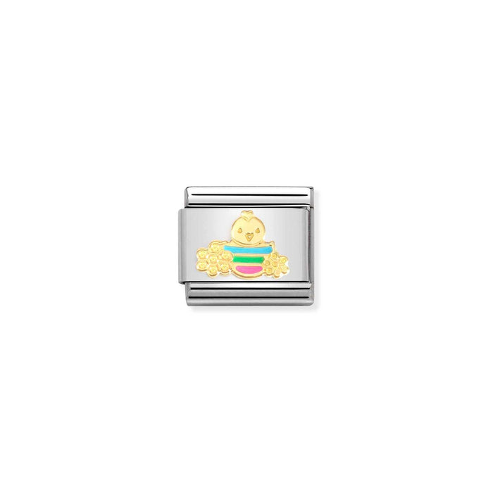Nomination Classic 18K Gold Easter Chick Charm