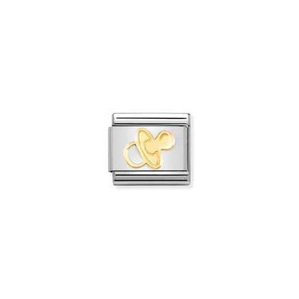 Nomination Classic 18K Gold Pacifier Charm