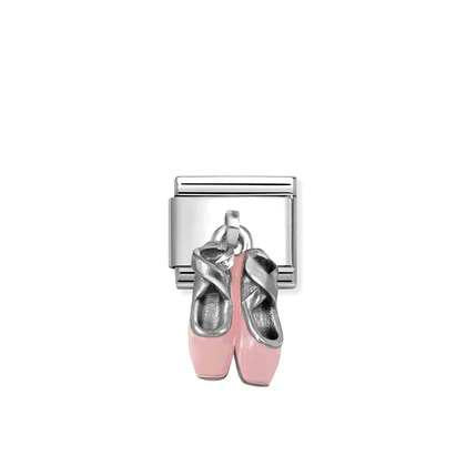 Nomination Classic Enamel Ballet Shoes Drop Charm