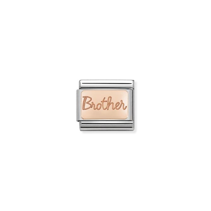 Nomination Classic Link s 9K Rose Gold Brother
