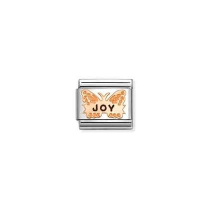 Nomination Classic Rose Gold Joy Butterfly Charm