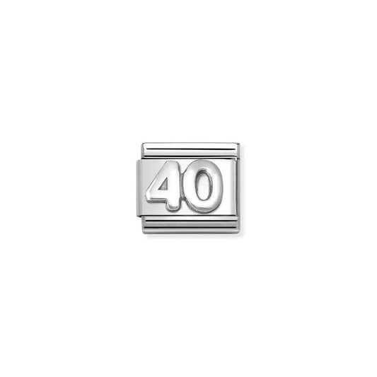 Nomination Classic Silver 40 Charm