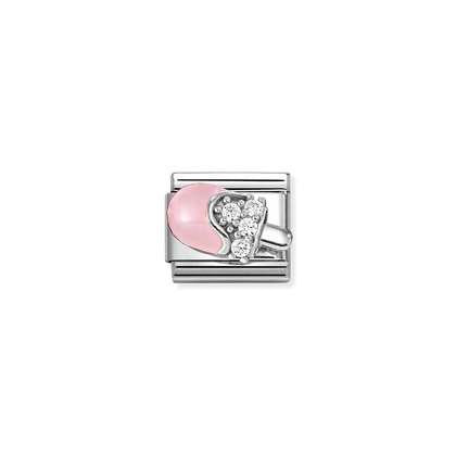 Nomination Classic Silver Enamel & CZ Lollipop Charm