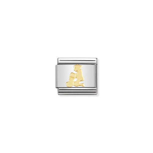 Nomination Classic Zodiac 18K Gold (Aquarius)