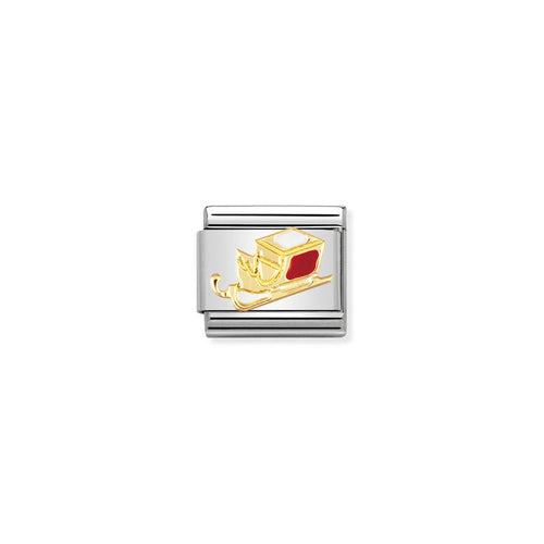 Nomination Composable Classic Gold Charm - Sleigh