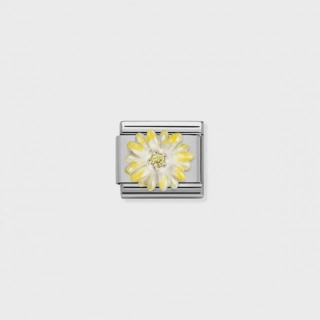 Nomination Composable Classic Link - Yellow Flower