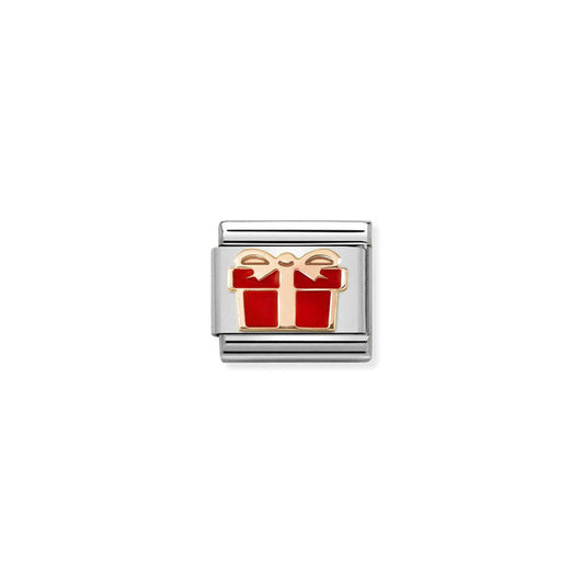 Nomination Composable Classic Rose Gold Charm - Red Gift