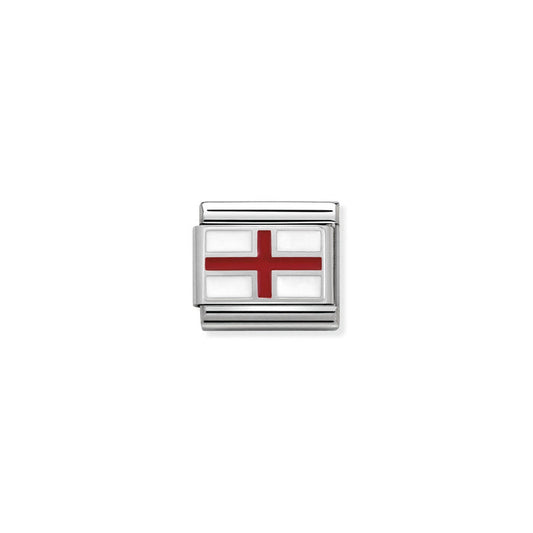 Nomination Composable Classic Silver Charm - English Flag