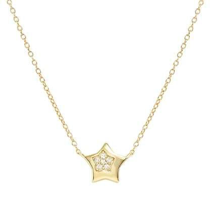 Nomination Petit Sparkle Necklace - Gold Star