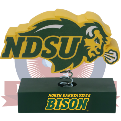 North Dakota State Bison Bobble Logo