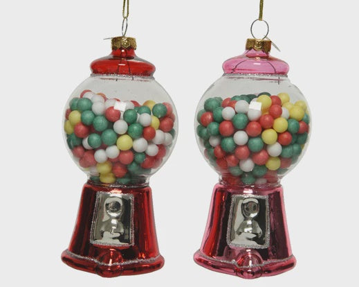 Novelty Glass Candy Machine Decoration