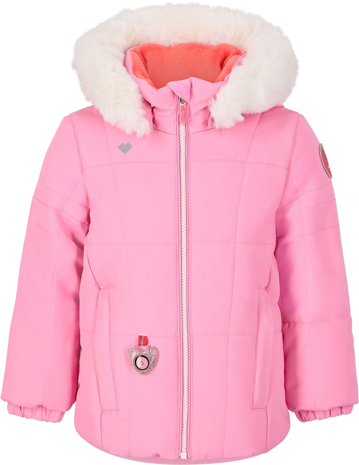 Obermeyer Kaizen Ski Jacket w/Faux Fur