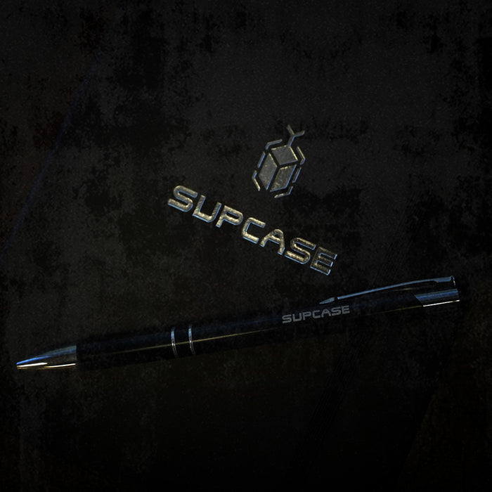 Official Limited Edition SUPCASE Ballpoint Pen - Black