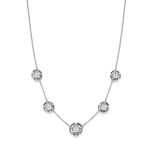 Olivia Burton Tudor Rose Necklace - Silver
