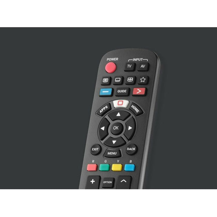 One For All Panasonic TV Replacement Remote Control - Black | URC4914 (7623365984444)