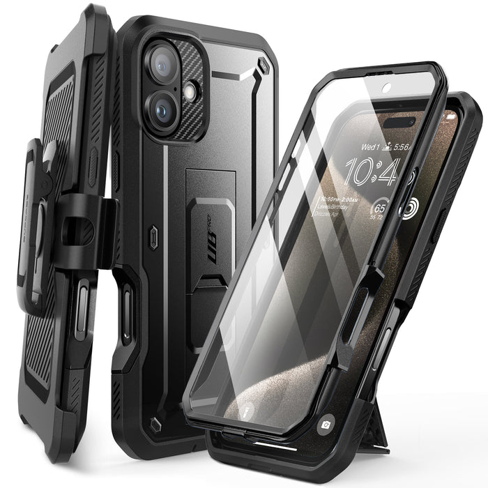 OPEN BOX | iPhone 16 6.1 inch Unicorn Beetle PRO Rugged Case - Black