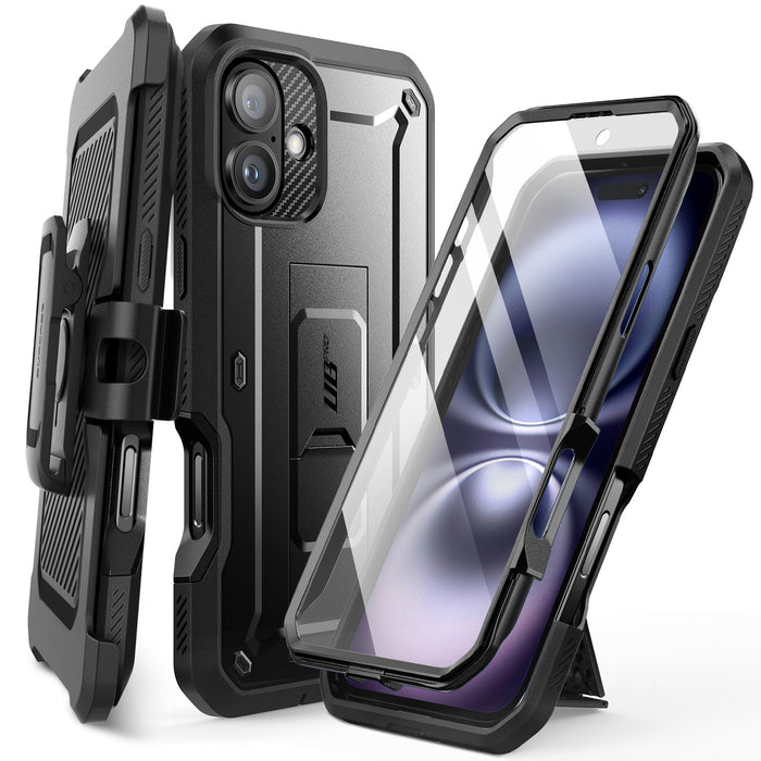 OPEN BOX | iPhone 16 6.1 inch Unicorn Beetle PRO Rugged Case - Black