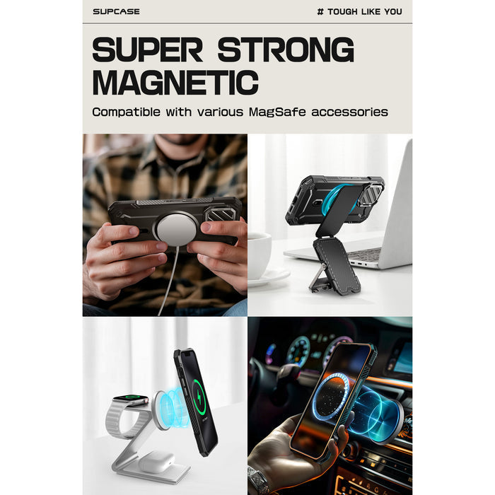 OPEN BOX | iPhone 16e Unicorn Beetle MAG XT MagSafe Case - Black