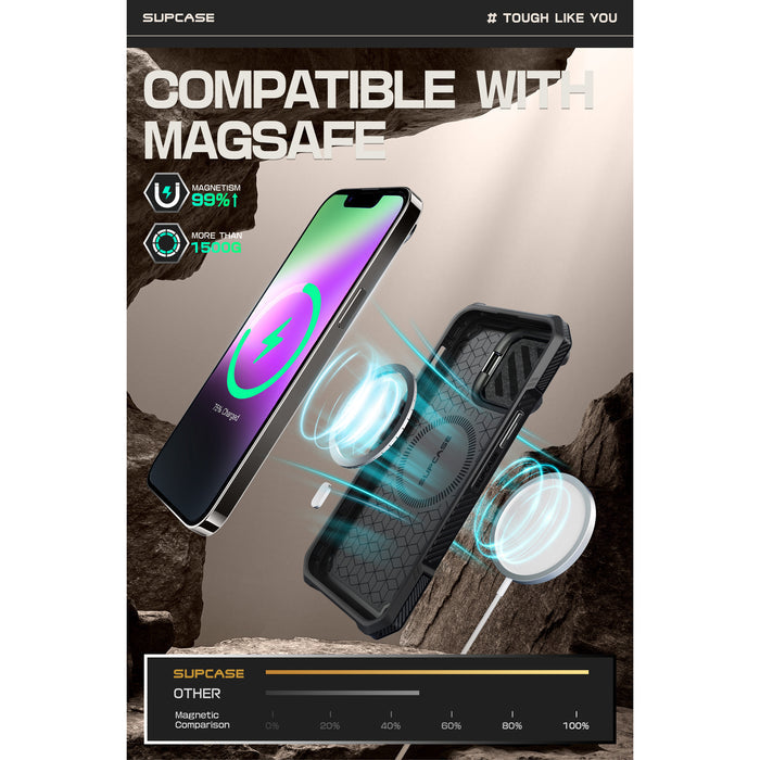 OPEN BOX | iPhone 16e Unicorn Beetle MAG XT MagSafe Case - Black