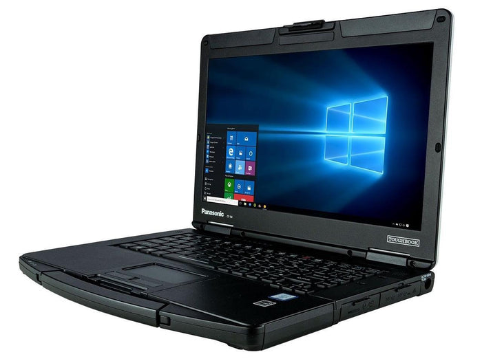 Panasonic Toughbook CF-54 Laptop Core i5-7300U 8GB RAM 256GB SSD 14" HD WiFi+BT Win 10 Pro - Coretek Computers
