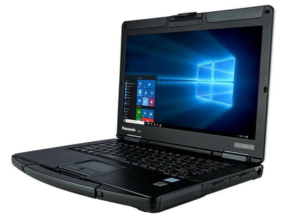 Panasonic Toughbook CF-54 Laptop Core i5-7300U 8GB RAM 256GB SSD 14" HD WiFi+BT Win 10 Pro - Coretek Computers