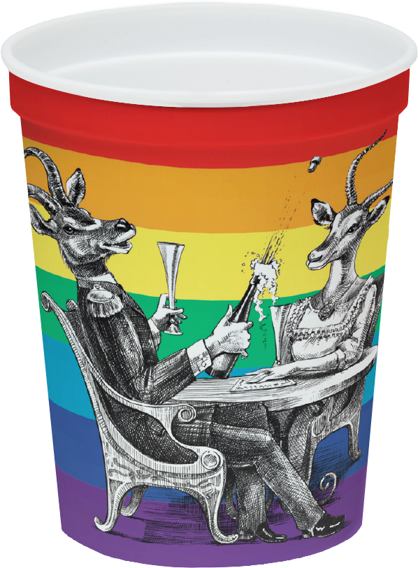 Party Animals 16oz Cups