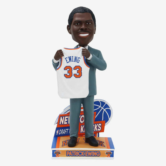 Patrick Ewing New York Knicks 1985 NBA Draft Pick NBA Bobblehead