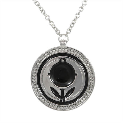 Paula Deen Logo Silver Tone Necklace by JTV