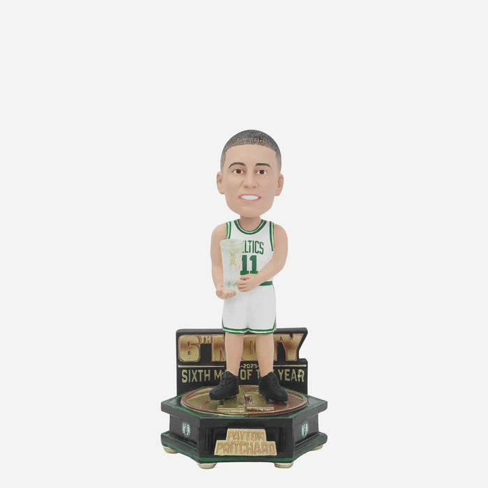 Payton Pritchard Boston Celtics 2025 Sixth Man Of The Year Mini NBA Bobblehead