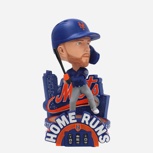 Pete Alonso New York Mets Home Run Counter Medium Bighead MLB Bobblehead