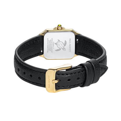 Petite Tortue white & gold
