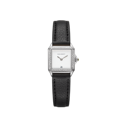 Petite Tortue white & silver