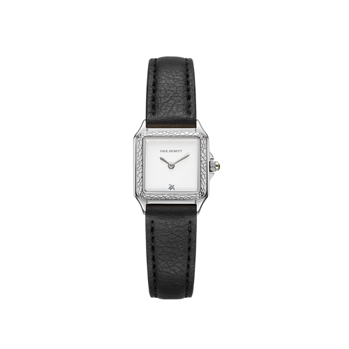 Petite Tortue white & silver