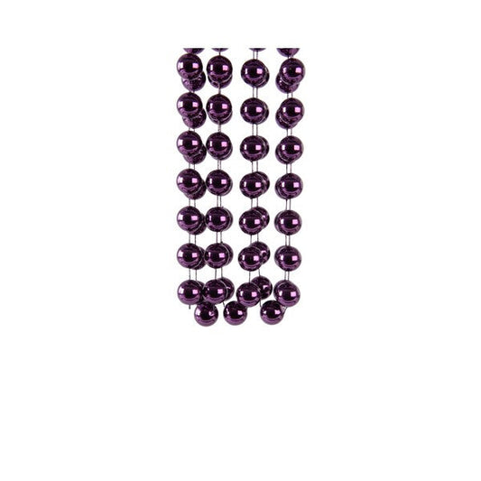 Petunia Purple Extra Extra Large Bead Garland