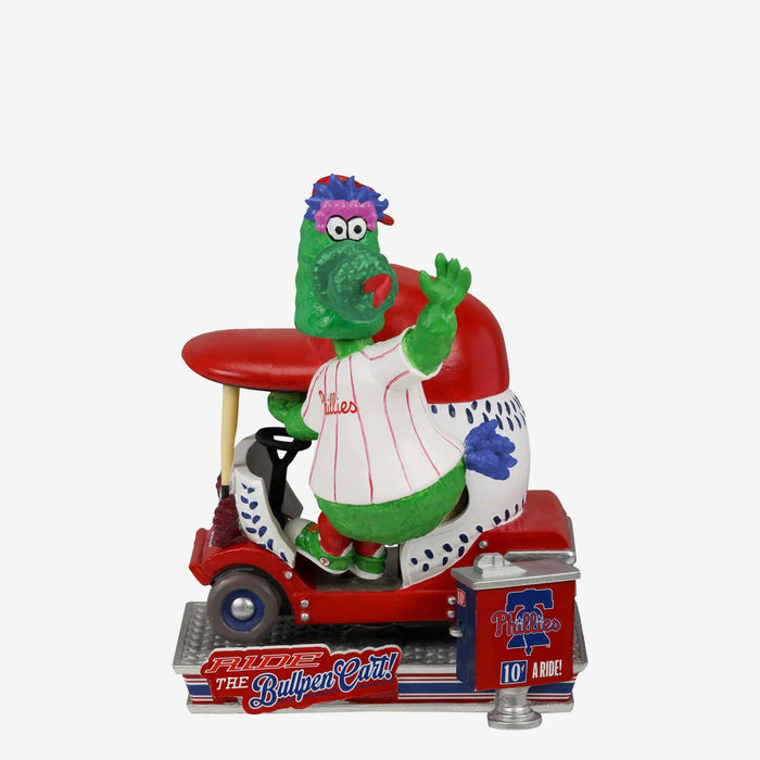 Phillie Phanatic Philadelphia Phillies Bullpen Cart MLB Bobblehead