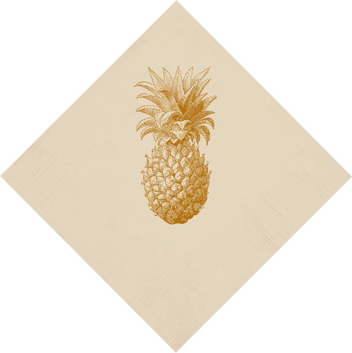 Pineapple Cocktail Napkins