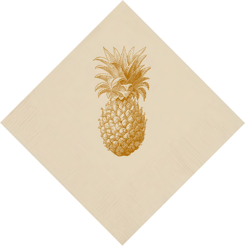 Pineapple Cocktail Napkins