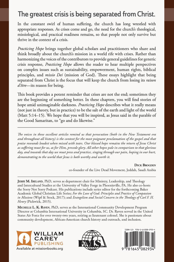 Practicing Hope (EMS 28) - MissionBooks.org