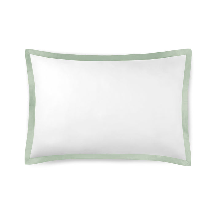 Prado-Verbena-Sham pillowcase on a white background