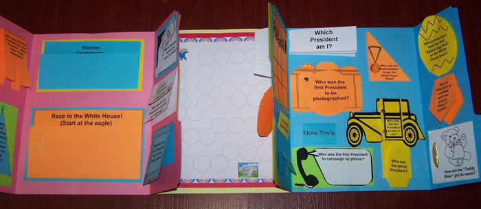 Presidential Election Games & Trivia Lapbook