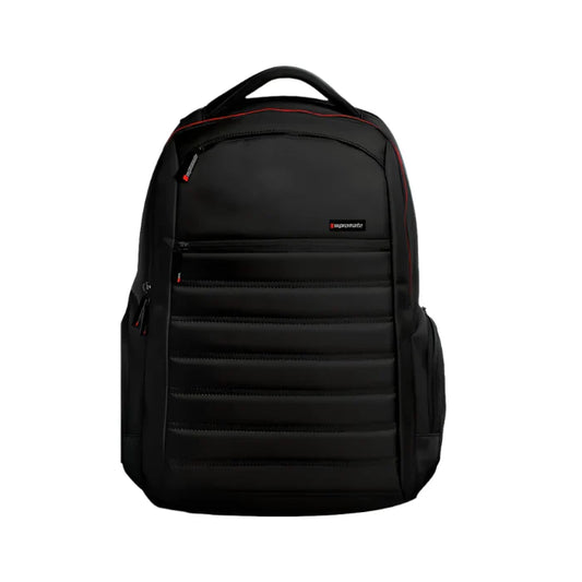 Promate Rebel-BP Havey Duty Bag For Laptop, 15.6Inch, Black