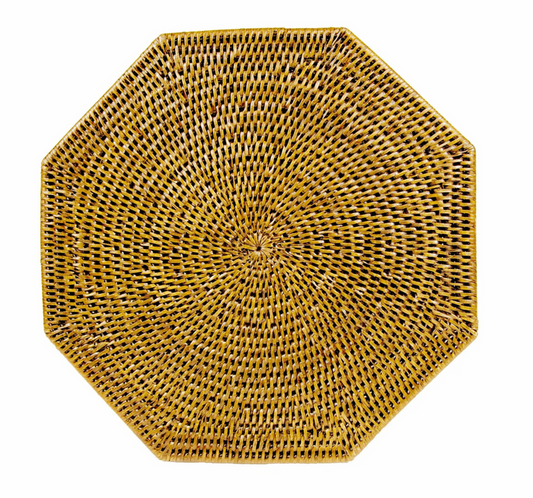 Rattan Octagonal Placemat