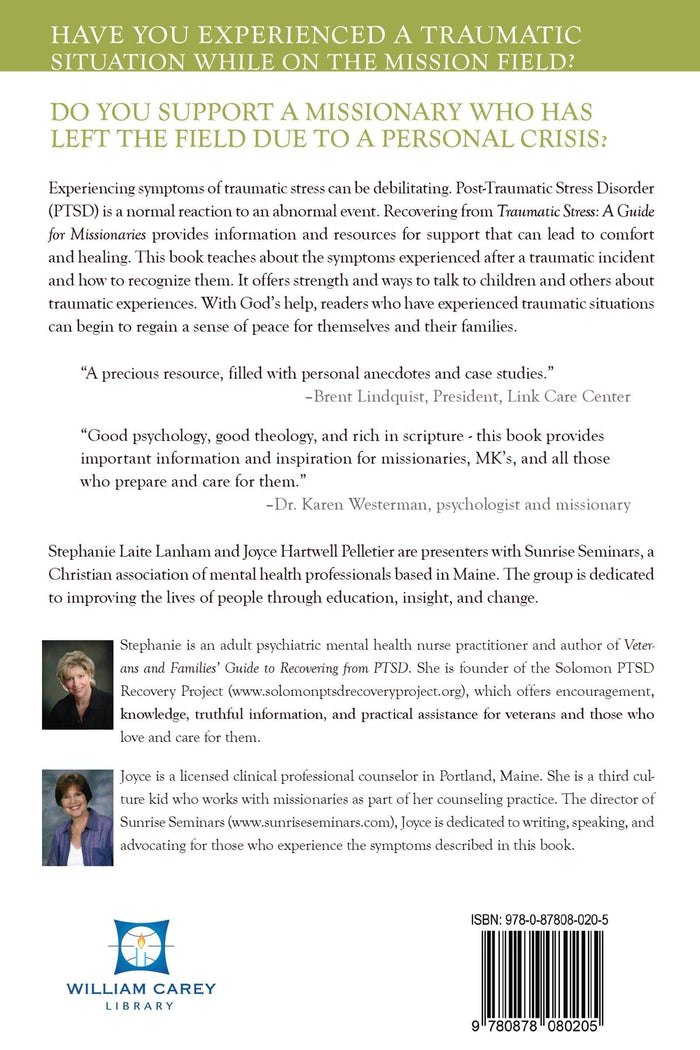 Recovering from Traumatic Stress - MissionBooks.org