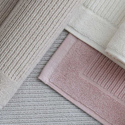 Close-up of Renew Bath Mat White and in various colors