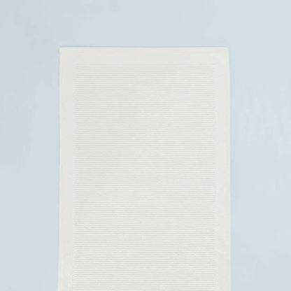 Renew Bath Mat Ivory on a light grey background