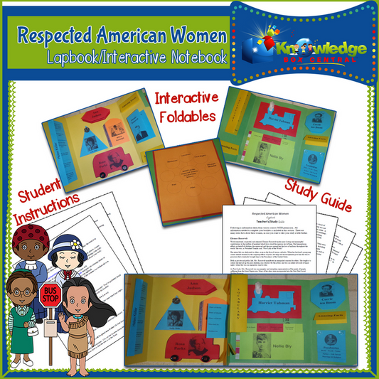 Respected American Women Lapbook