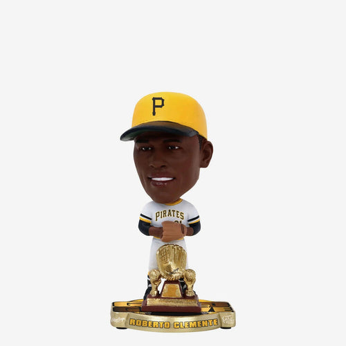 Roberto Clemente Pittsburgh Pirates 1972 Gold Glove Mini MLB Bobblehead