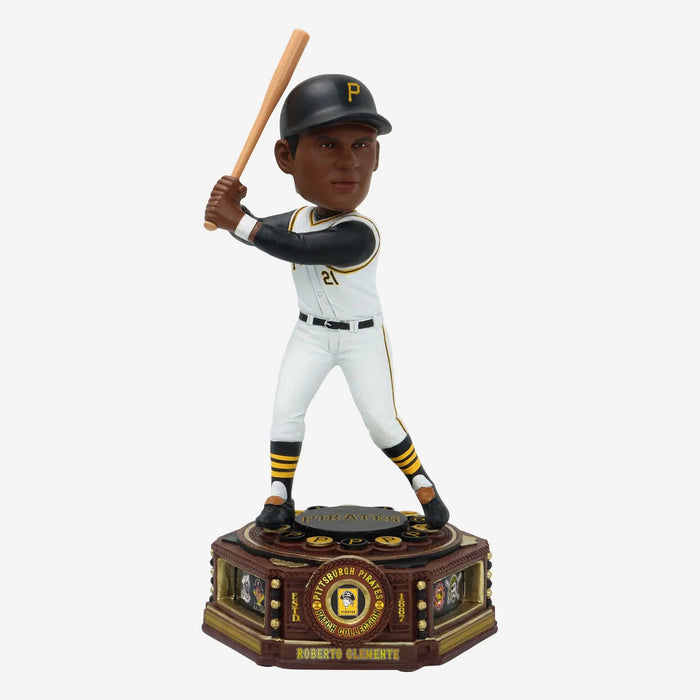 Roberto Clemente Pittsburgh Pirates Patch Collection MLB Bobblehead