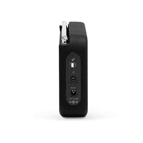 Roberts Play 20 DAB DAB+ FM Portable Radio with Bluetooth Black Black
