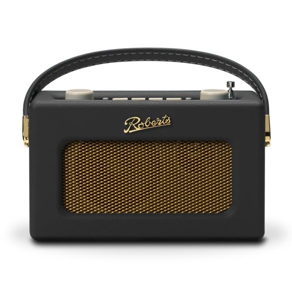 Roberts Revival Uno BT DAB DAB+ FM Radio with 2 alarms and line out in Black Bluetooth Black